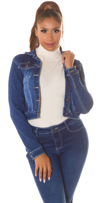 Must Have Jeansjacket with buttons Blue